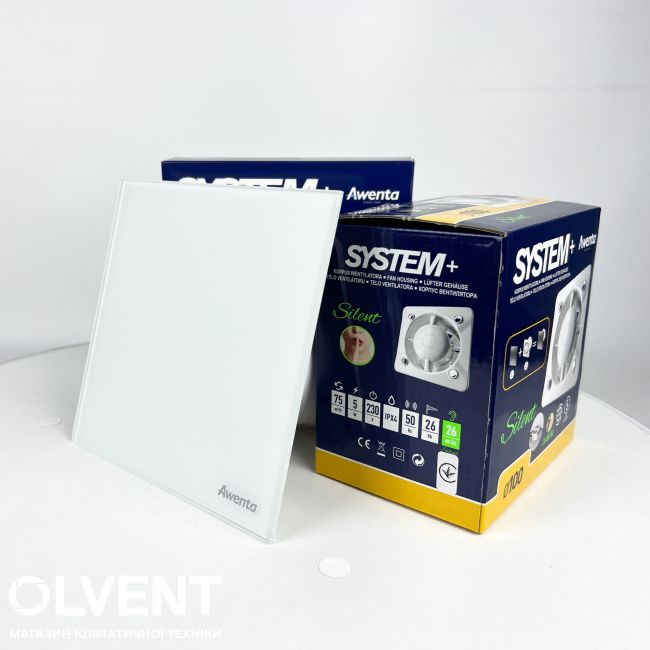 Вентилятор вытяжной Awenta System+ 125 Silent KWS125H-PTG125 c датчиком влажности - фото 8