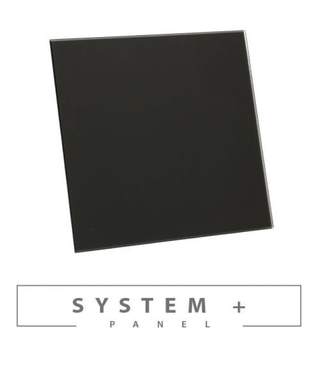 Панель Awenta System+ Trax PTGB 100P - Black Glossy Glass - головне фото, магазин OLVENT