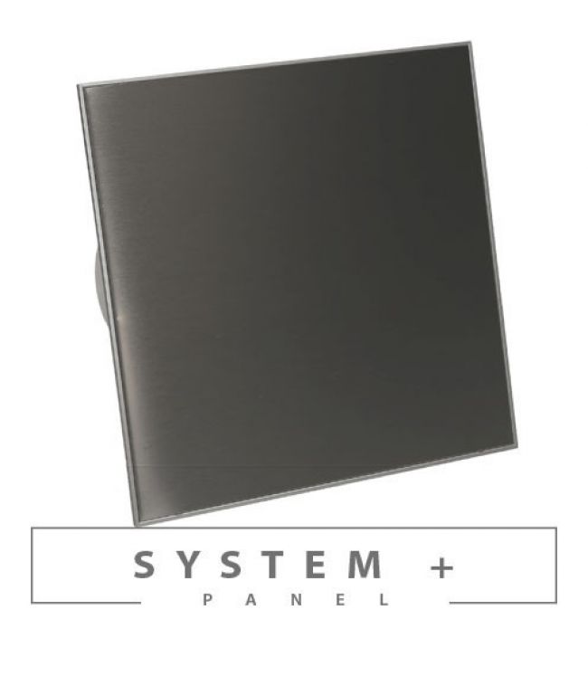Панель Awenta System+ Trax PTGB 100M - Black Matte Glass - головне фото, магазин OLVENT