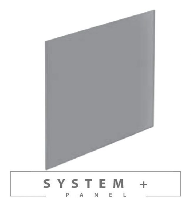 Панель Awenta System+ Trax PTGG 100M - Grey Matte Glass - головне фото, магазин OLVENT