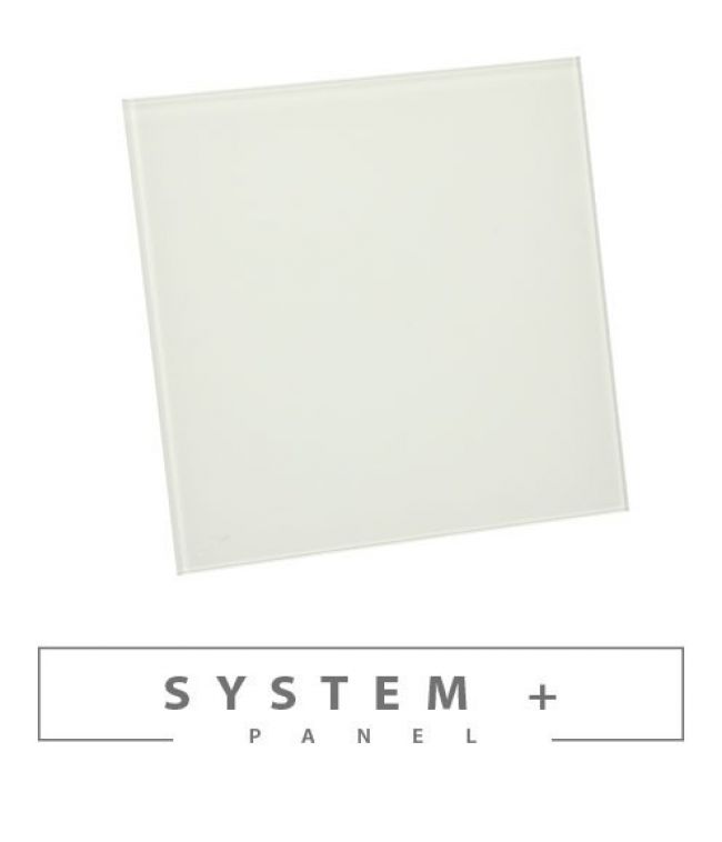 Панель Awenta System+ Trax PTG 125 - White Glass - головне фото, магазин OLVENT