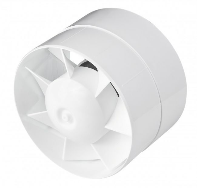 Канальный бытовой вентилятор Awenta WKA 125 turbo - фото товару, магазин OLVENT