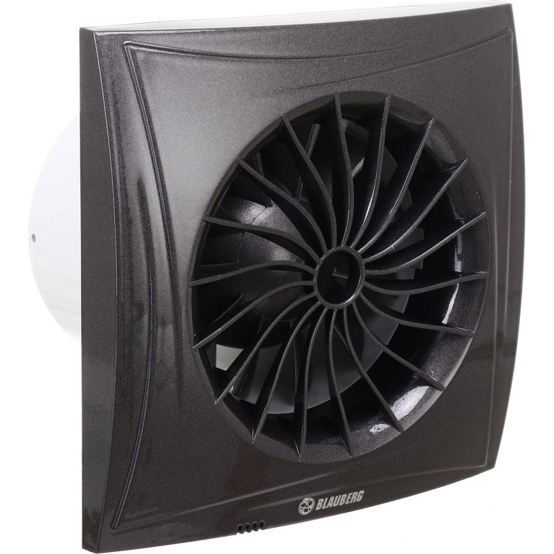 Осевой бесшумный вентилятор Blauberg SILEO 125 Cosmos Black
