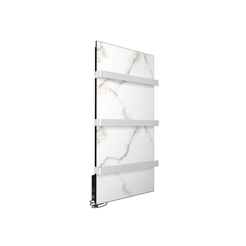 Электрический полотенцесушитель Теплокерамик TC1000BC White Marble
