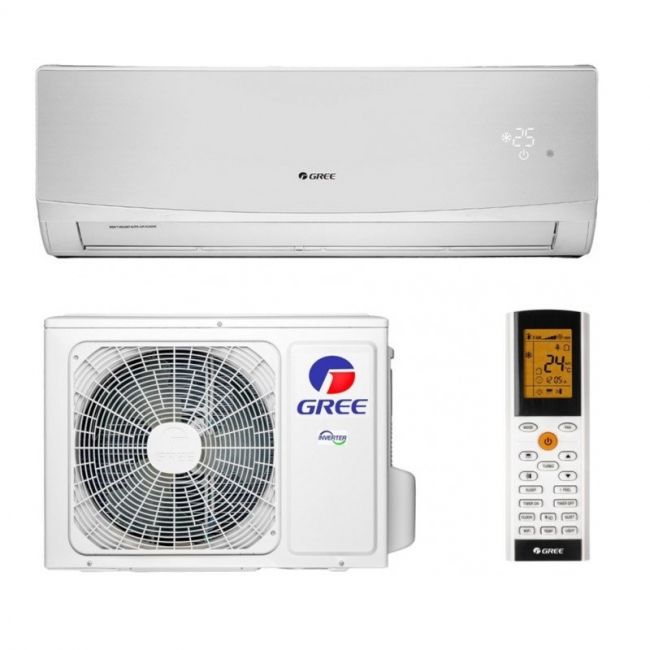 Кондиционер инверторный Gree LOMO DC inverter GWH09QB-K6DND2E (SILVER) - головне фото, магазин OLVENT