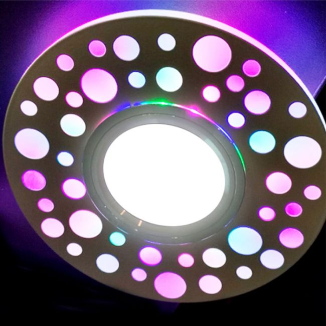 Встраиваемый светильник Feron CD989 с RGB подсветкой - фото 2