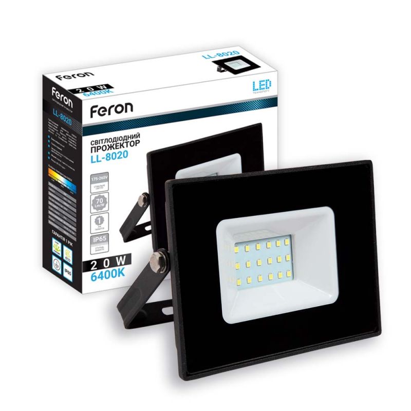Светодиодный прожектор Feron LL-8020 20W