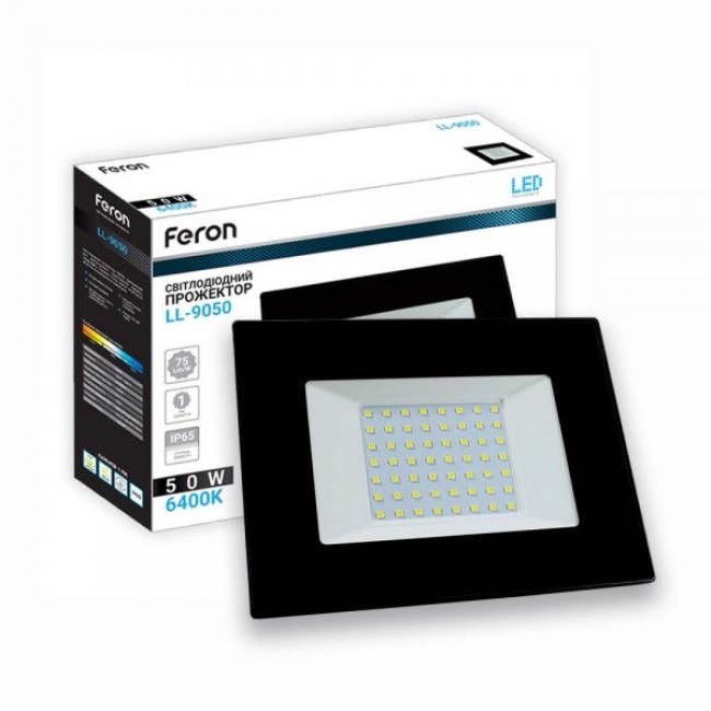 Світлодіодний прожектор Feron LL-9050 50W - головне фото, магазин OLVENT