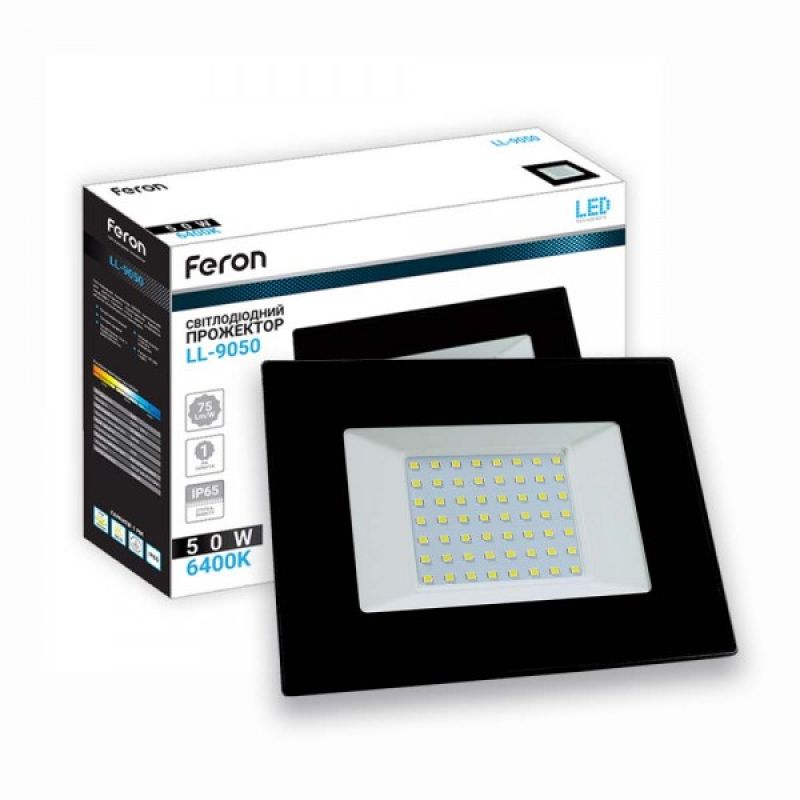 Светодиодный прожектор Feron LL-9050 50W