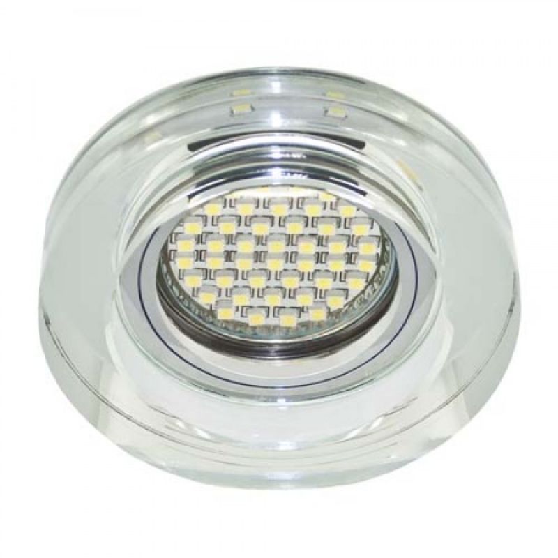 Встраиваемый светильник Feron 8080-2 с LED подсветкой