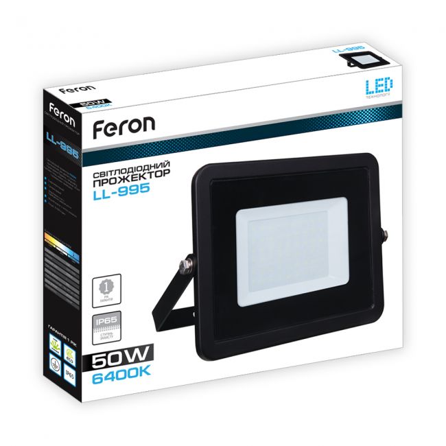 Светодиодный прожектор Feron LL-995 50W - фото 4
