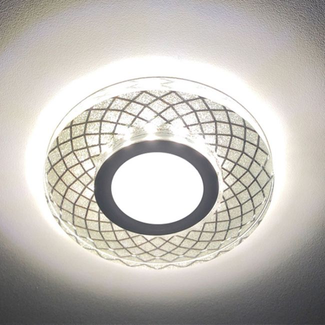 Встраиваемый светильник Feron CD833 с LED подсветкой - фото 2