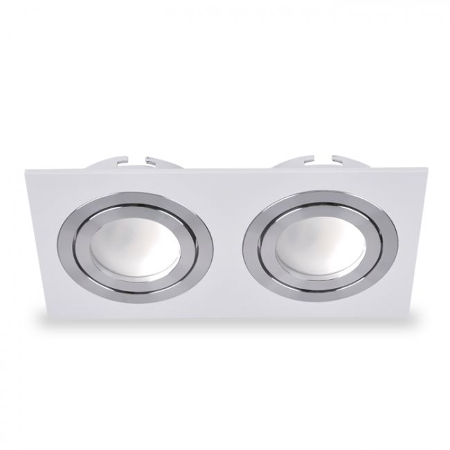 Вбудований світильник Feron DL6122 білий - головне фото, магазин OLVENT