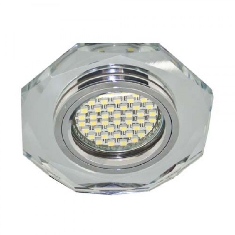 Встраиваемый светильник Feron 8020-2 с LED подсветкой