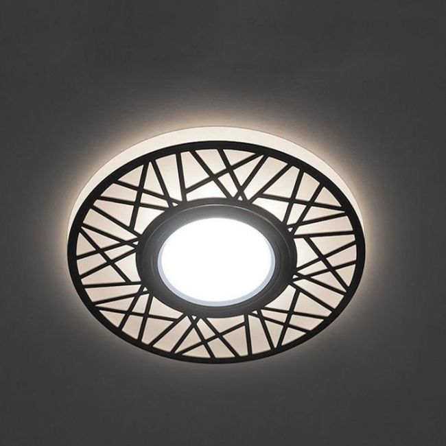 Встраиваемый светильник Feron CD991 с LED подсветкой - фото 2
