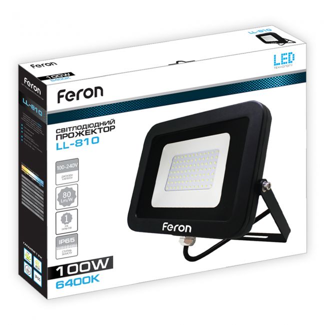 Светодиодный прожектор Feron LL-810 100W - фото 2