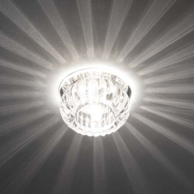 Встраиваемый светильник Feron C1010 с LED подсветкой - фото 3
