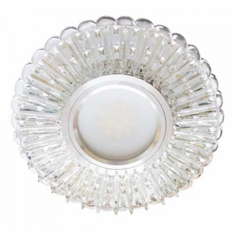 Встраиваемый светильник Feron 7312B с LED подсветкой