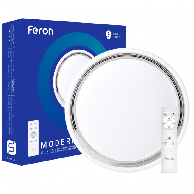 Светодиодный светильник Feron AL5120 MODERN 60W - головне фото, магазин OLVENT