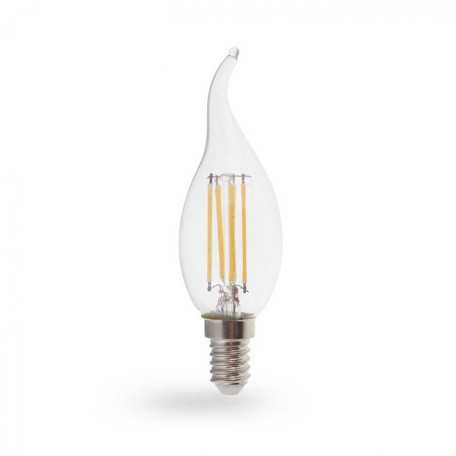 Светодиодная лампа Feron LB-69 4W E14 2700K диммируемая - головне фото, магазин OLVENT