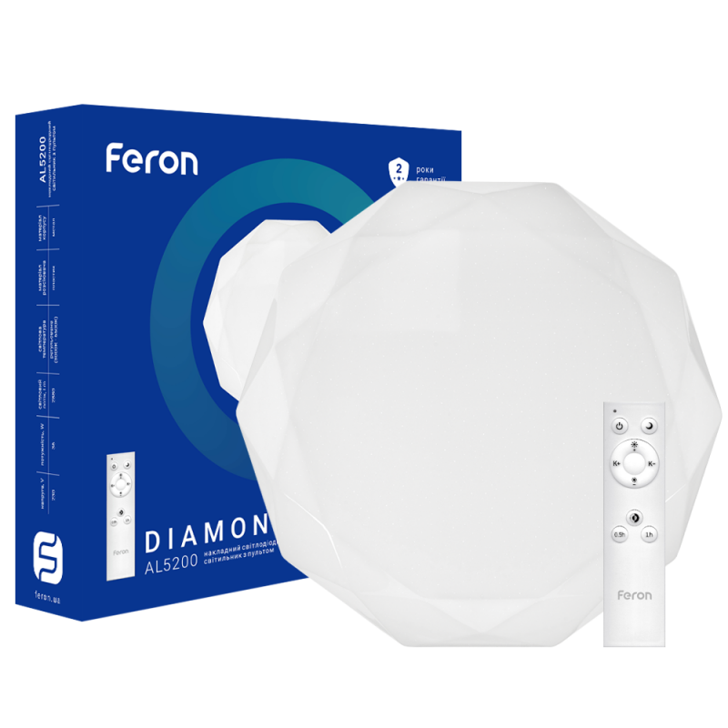 Светодиодный светильник Feron AL5200 DIAMOND 36W