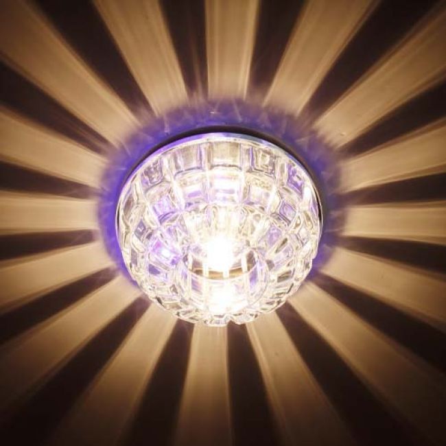Встраиваемый светильник Feron JD87 c LED подсветкой RGB - фото 3