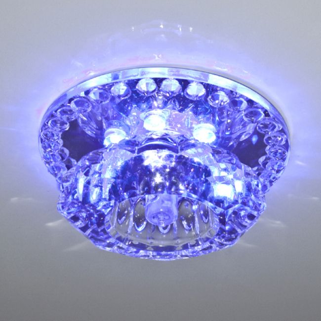 Встраиваемый светильник Feron JD125 c LED подсветкой RGB - фото 3