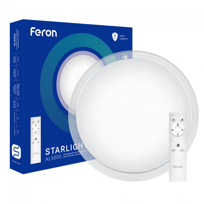 Светодиодный светильник Feron AL5000 STARLIGHT 60W - головне фото, магазин OLVENT