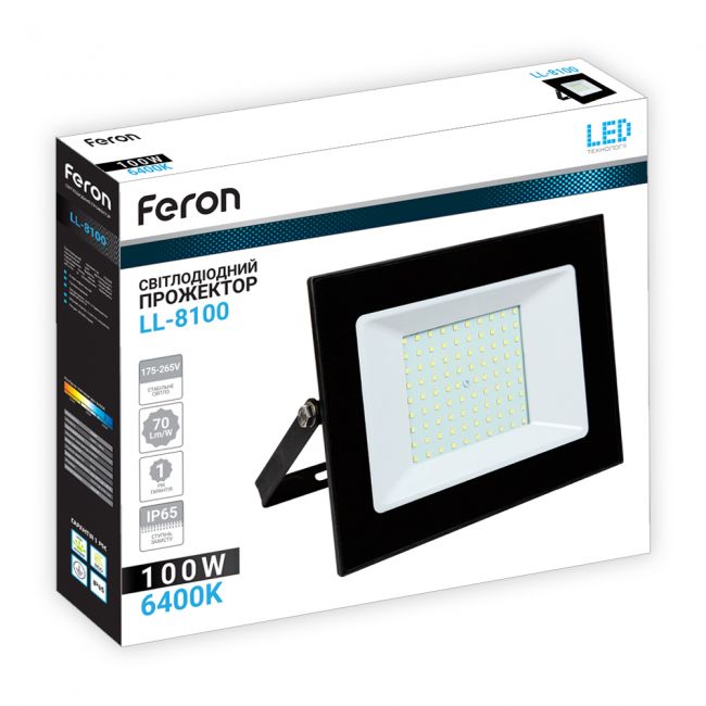 Светодиодный прожектор Feron LL-8100 100W - фото 6