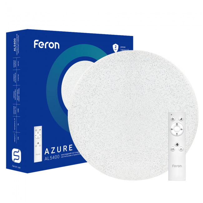 Светодиодный светильник Feron AL5400 AZURE 36W - головне фото, магазин OLVENT