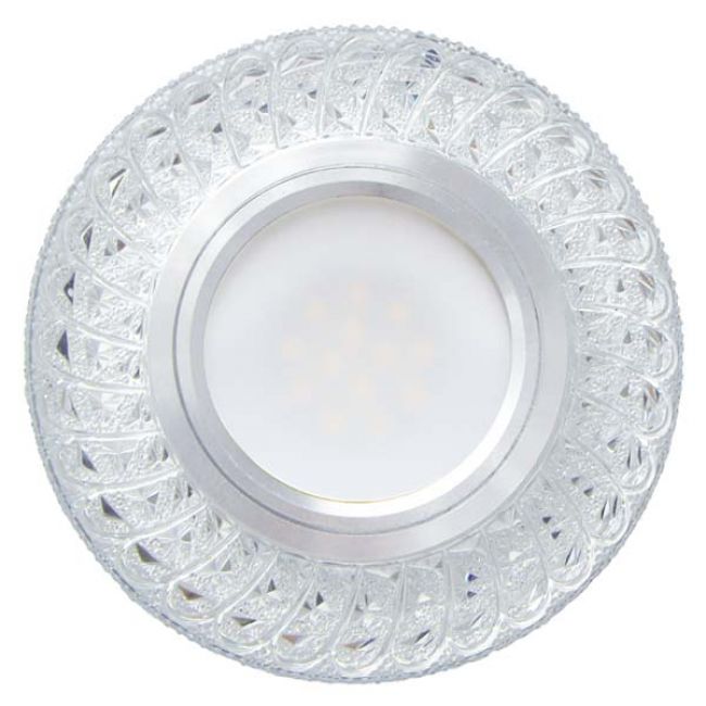 Встраиваемый светильник Feron 7057 с LED подсветкой - головне фото, магазин OLVENT