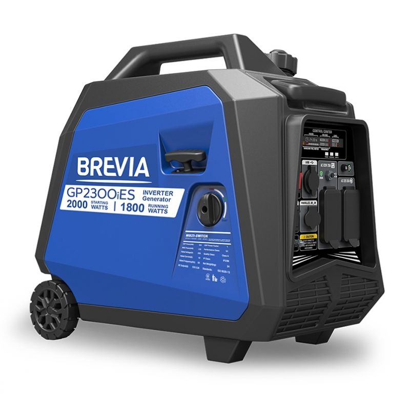 Генератор бензиновый Brevia GP2300iES 1,8 кВт / 2 кВт (инверторный) с электрозапуском