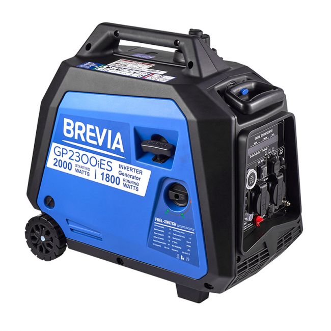 Генератор бензиновый Brevia GP2300iES 1,8 кВт / 2 кВт (инверторный) с электрозапуском - фото 2