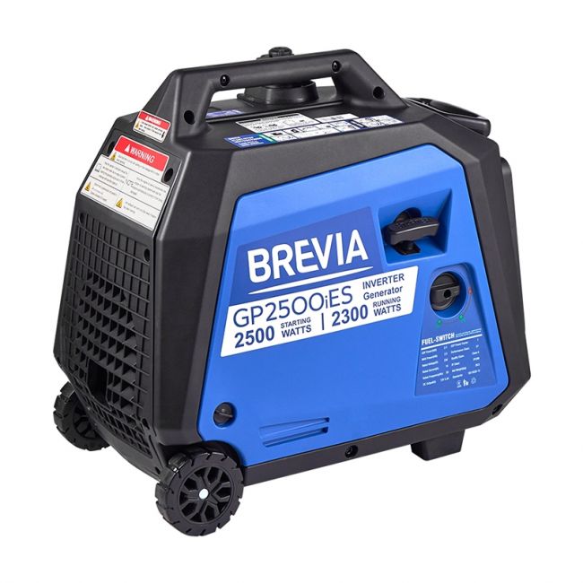 Генератор бензиновый Brevia GP2500iES 2,3 кВт / 2,5 кВт (инверторный) с электрозапуском - фото 3