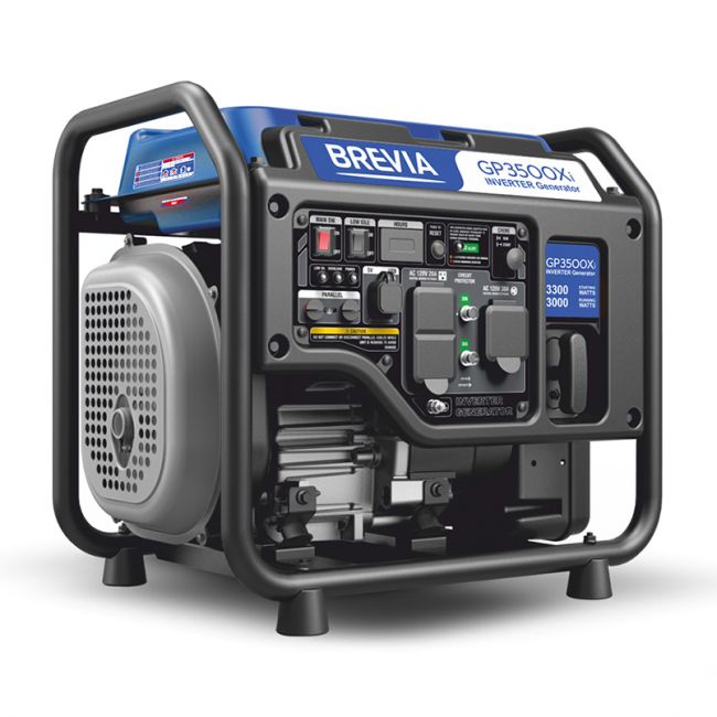 Генератор бензиновый Brevia GP3500Xi 3 кВт / 3,2 кВт (инверторный) - головне фото, магазин OLVENT