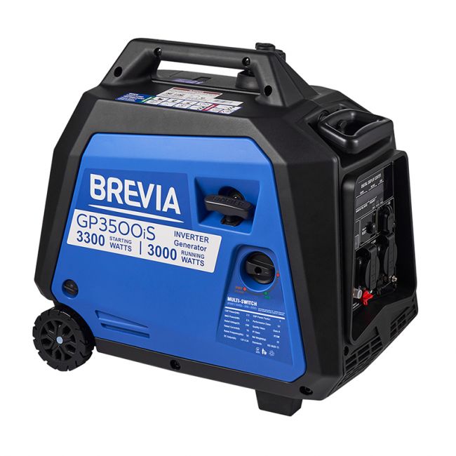 Генератор бензиновый Brevia GP3500iES 3 кВт / 3,3 кВт (инверторный) с электрозапуском - фото 3