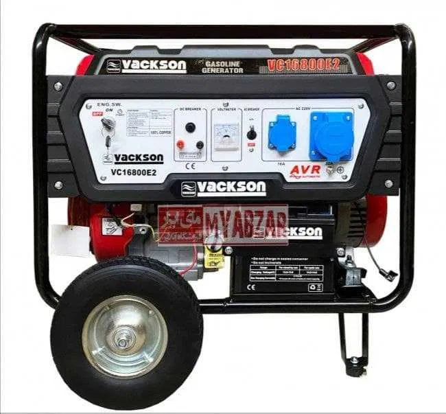 Генератор бензиновый Vackson VC16800E2 6,5 кВт / 6 кВт - головне фото, магазин OLVENT