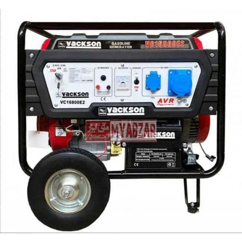 Генератор бензиновый Vackson VC16800E2 6,5 кВт / 6 кВт