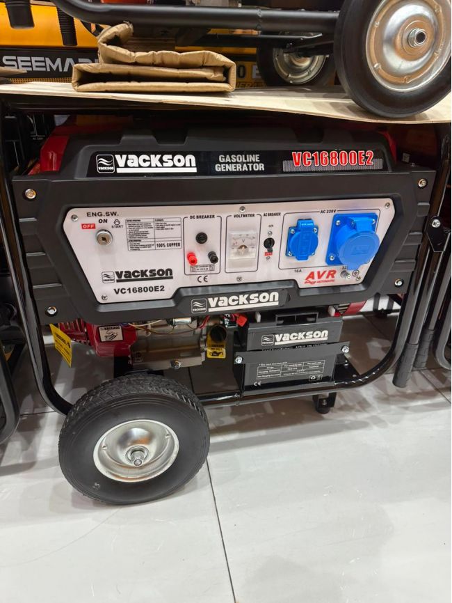 Генератор бензиновый Vackson VC16800E2 6,5 кВт / 6 кВт - фото 3