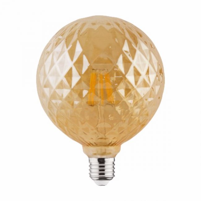 Лампа вінтажна світлодіодна (ретро) "RUSTIC TWIST-6" 6W Filament led 2200К E27 - фото товару, магазин OLVENT