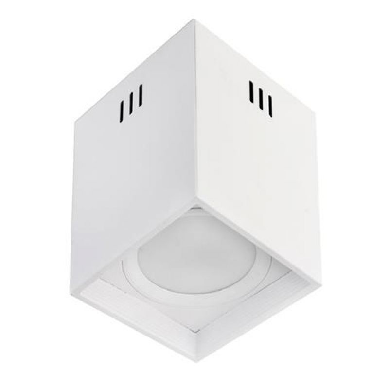 Светильник накладной квадрат."SANDRA-SQ10" 10W 4200K белый