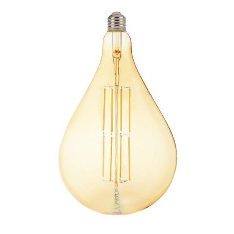 Лампа вінтажна світлодіодна (ретро) Filament led TOLEDO 8W 2200K Янтар E27