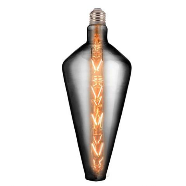 Лампа винтажная светодиодная (ретро) Filament led PARADOX 8W E27 2400К Титан - головне фото, магазин OLVENT