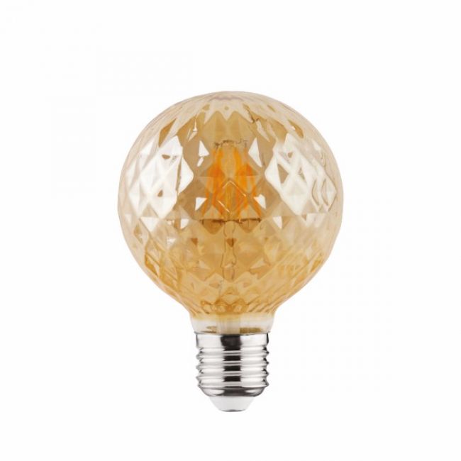 Лампа винтажная светодиодная (ретро) "RUSTIC TWIST-4" 4W Filament led 2200К E27 - фото товару, магазин OLVENT