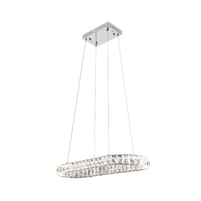 Люстра LED "POLARIS" 46W 4000K (хром) - фото товару, магазин OLVENT