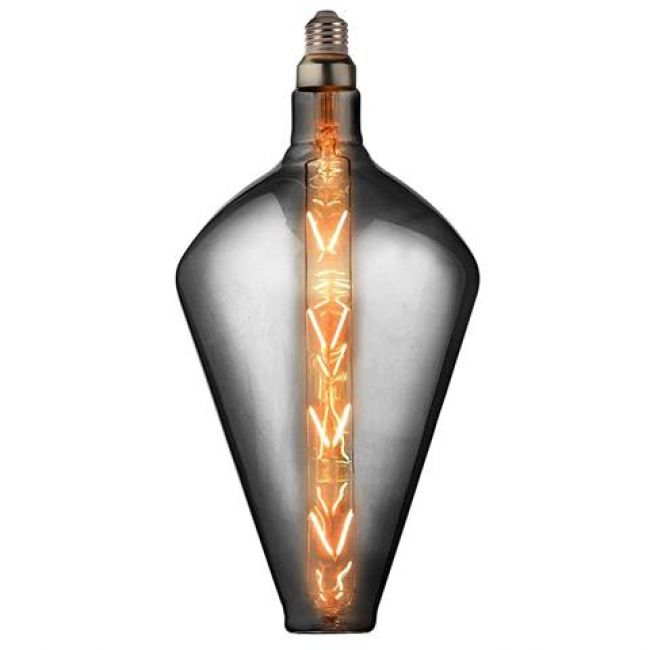 Лампа винтажная светодиодная (ретро) Filament led PARADOX-XL 8W E27 2400К Титан - головне фото, магазин OLVENT