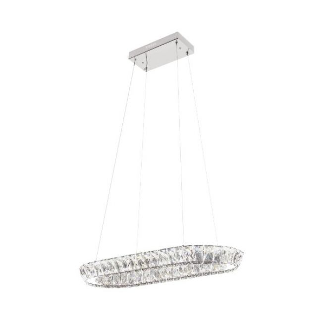 Люстра LED "NEBULA" 40W 4000K (хром) - фото товару, магазин OLVENT
