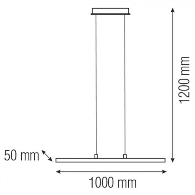 Люстра LED "CAMEL-24" 24W 4000K (хром) - фото 2