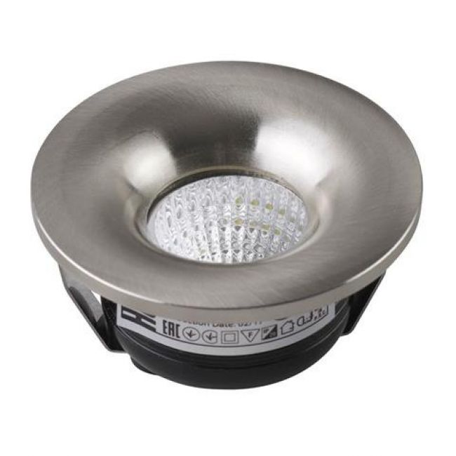 Светильник встроенный "BIANCA"3W 4200К мат.хром - фото товару, магазин OLVENT