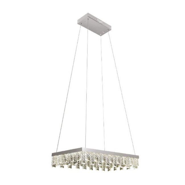 Люстра LED "NIRVANA-40" 40W 4000K (хром) - фото товару, магазин OLVENT